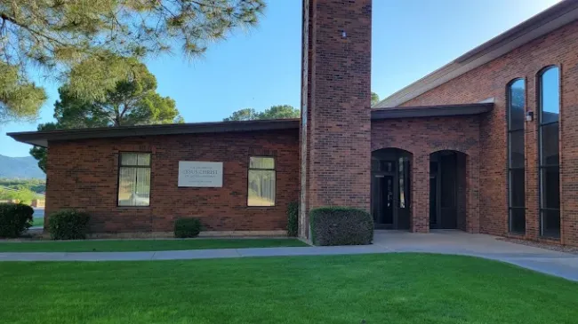 front of church